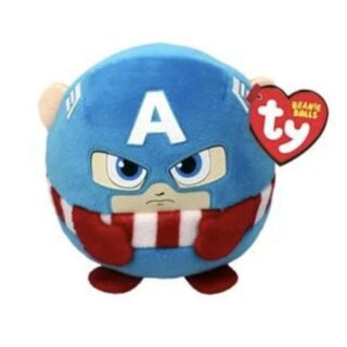 Peluche TY B Balls Capitan America Marvel