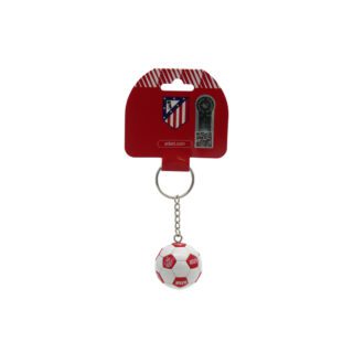 Llavero mini balón Atletico de Madrid