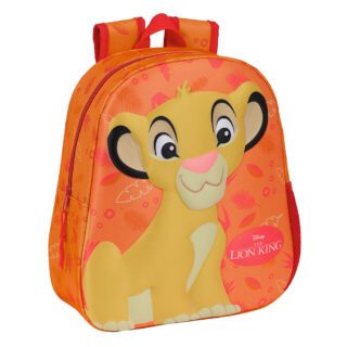 Mochila 3D El Rey Leon 33cm