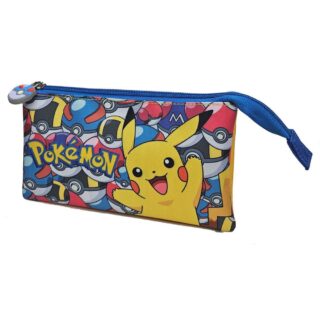 Estuche triple Pokemon Classic