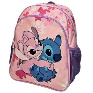 Mochila escolar Stitch & Angel 40cm