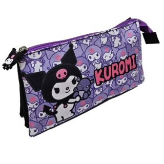 Estuche triple Kuromi classic