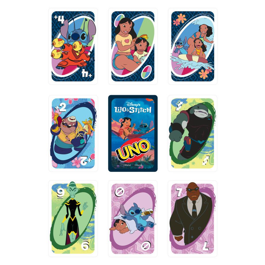 Juego cartas Uno Lilo & Stitch Disney - Imagen 2