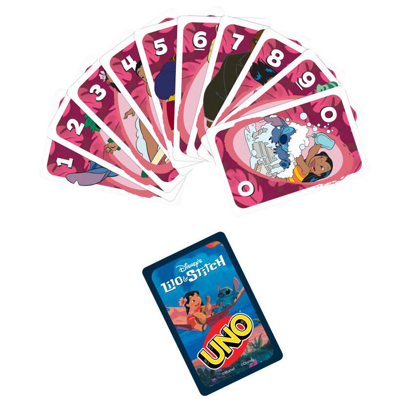 Juego cartas Uno Lilo & Stitch Disney - Imagen 4
