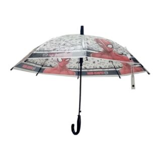 Paraguas inf Spiderman cupula 43cm attack