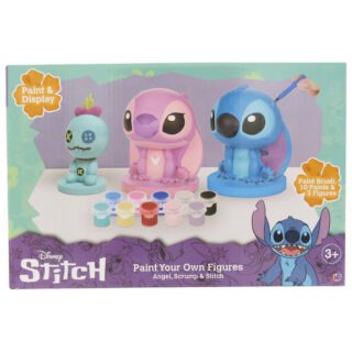 Set Stitch 3 figuras escayola para pintar