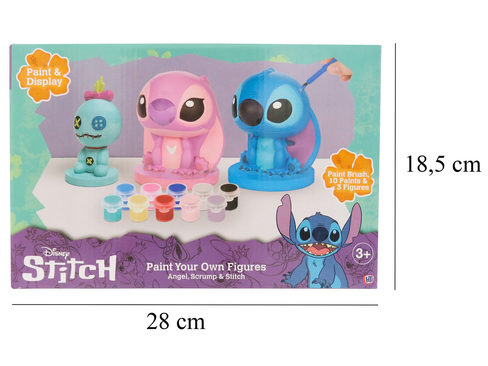 Set Stitch 3 figuras escayola para pintar - Imagen 5