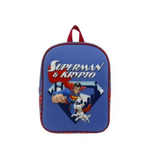 Mochila 3D Kripto 30cm Superman Eva