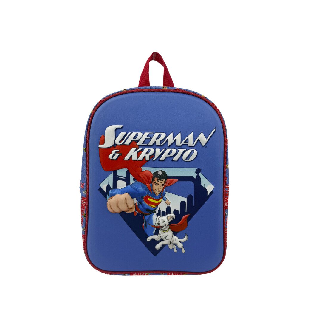 Mochila 3D Kripto 30cm Superman Eva