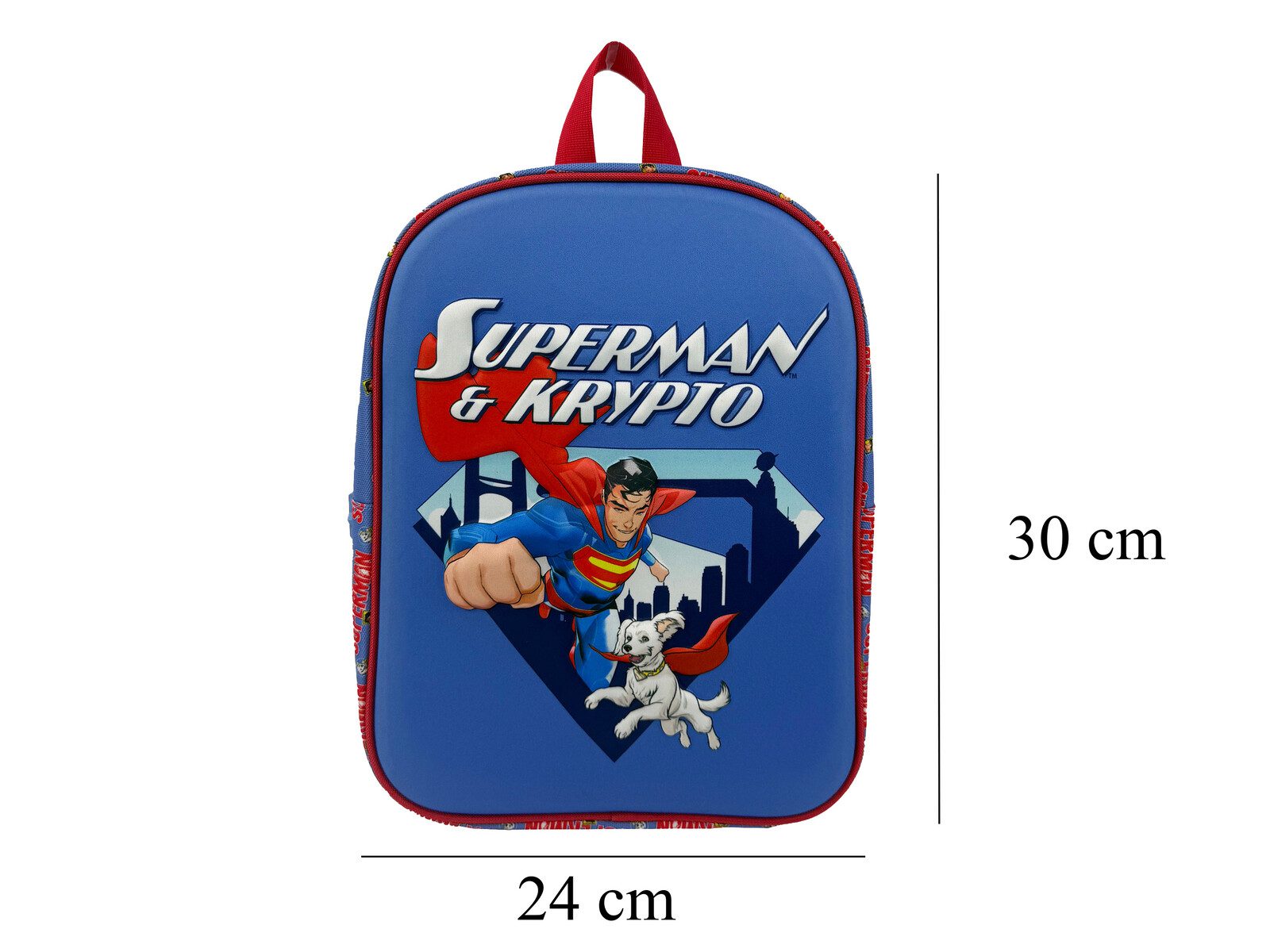 Mochila 3D Kripto 30cm Superman Eva - Imagen 6