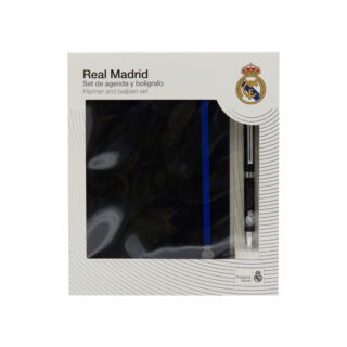 Set agenda y bolígrafo Real Madrid