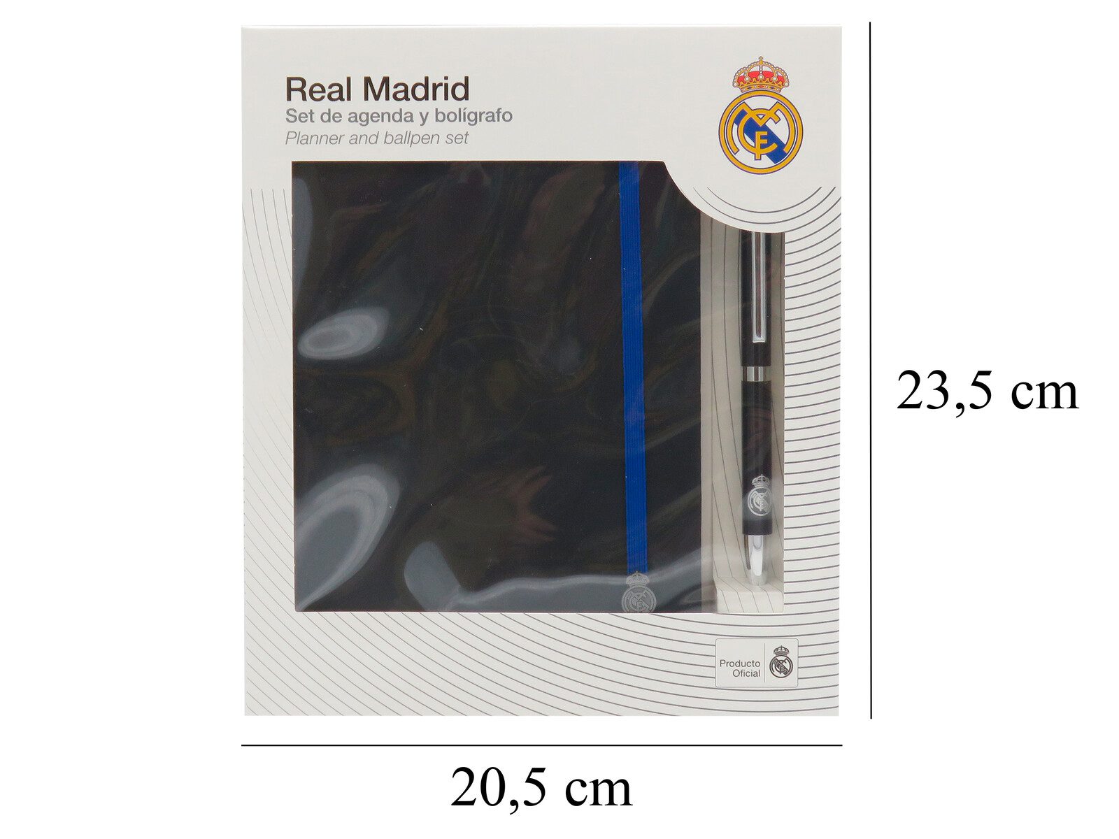 Set agenda y bolígrafo Real Madrid - Imagen 5