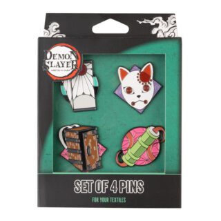 Set de 4 pins Demon Slayer