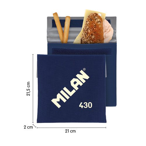 Bolsa sobre azul Milan isotérmica 0,3l - Imagen 2