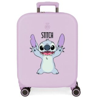 Maleta cabina Stitch 55cm malva Disney