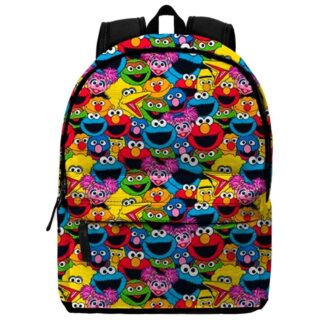Mochila Barrio Sesamo collage