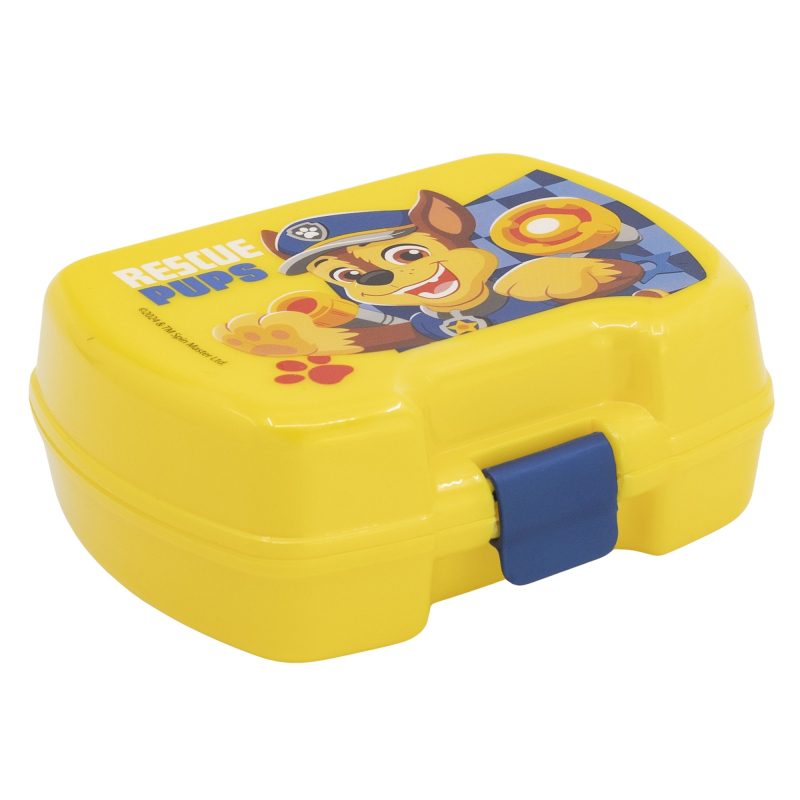 Sandwichera Snack Patrulla Canina amarillo