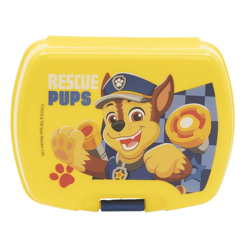 Sandwichera Snack Patrulla Canina amarillo - Imagen 2