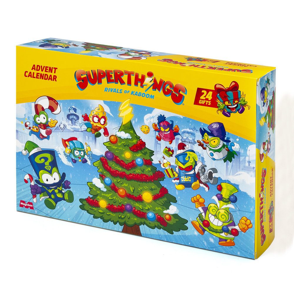 Calendario de adviento Superthings