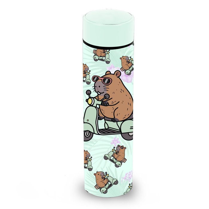 Botella acero Capibara 500ml Oh My Pop!