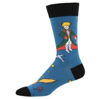Calcetines El Principito azul talla 40-46