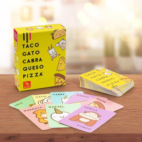 Juego taco gato cabra queso pizza - Imagen 3
