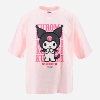 Camiseta inf M/C Kuromi rosa