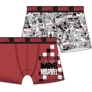 Lote 2 boxers adulto Marvel