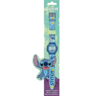 Reloj digtal Stitch azul