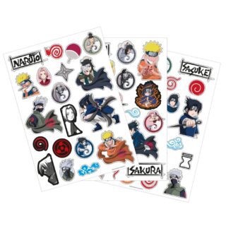 Set de stickers Naruto