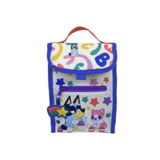 Bolsa merienda Bluey Rainbow