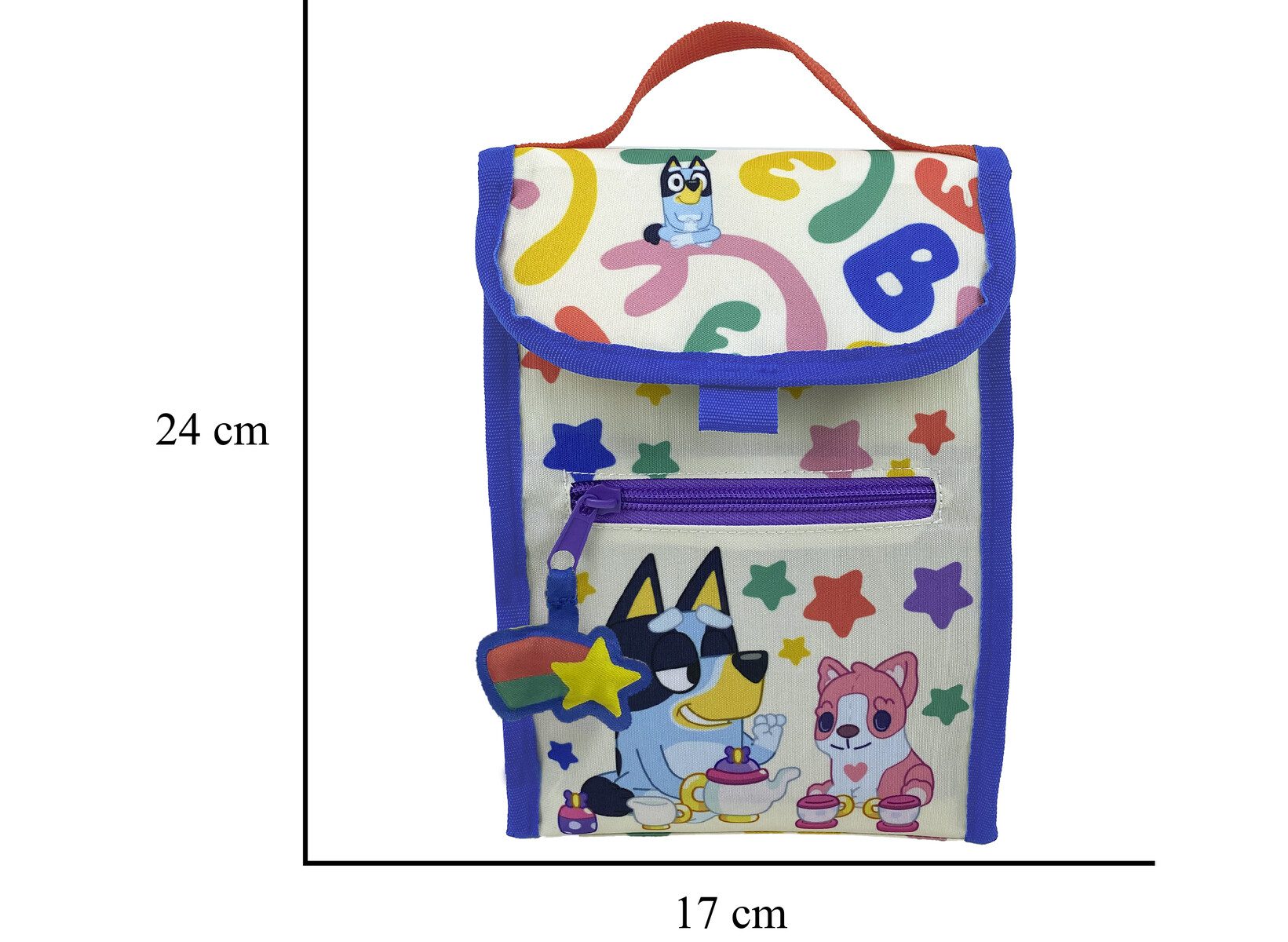 Bolsa merienda Bluey Rainbow - Imagen 4