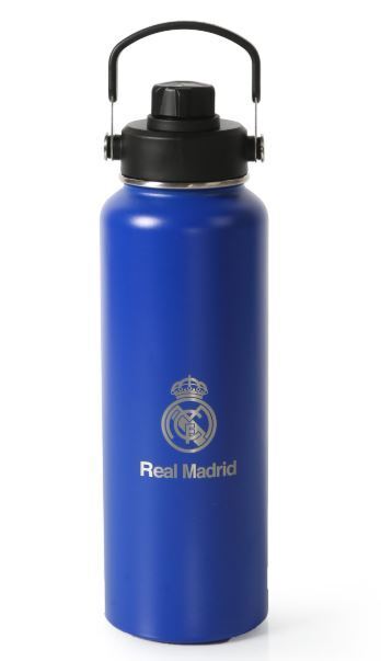 Botella térmica Real Madrid 1,2L azul