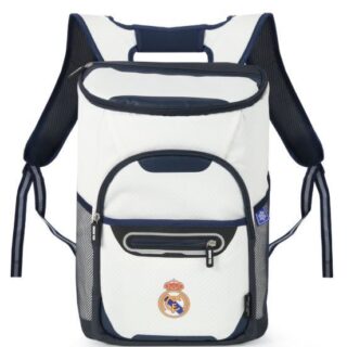 Mochila-nevera Real Madrid blanca 30 latas