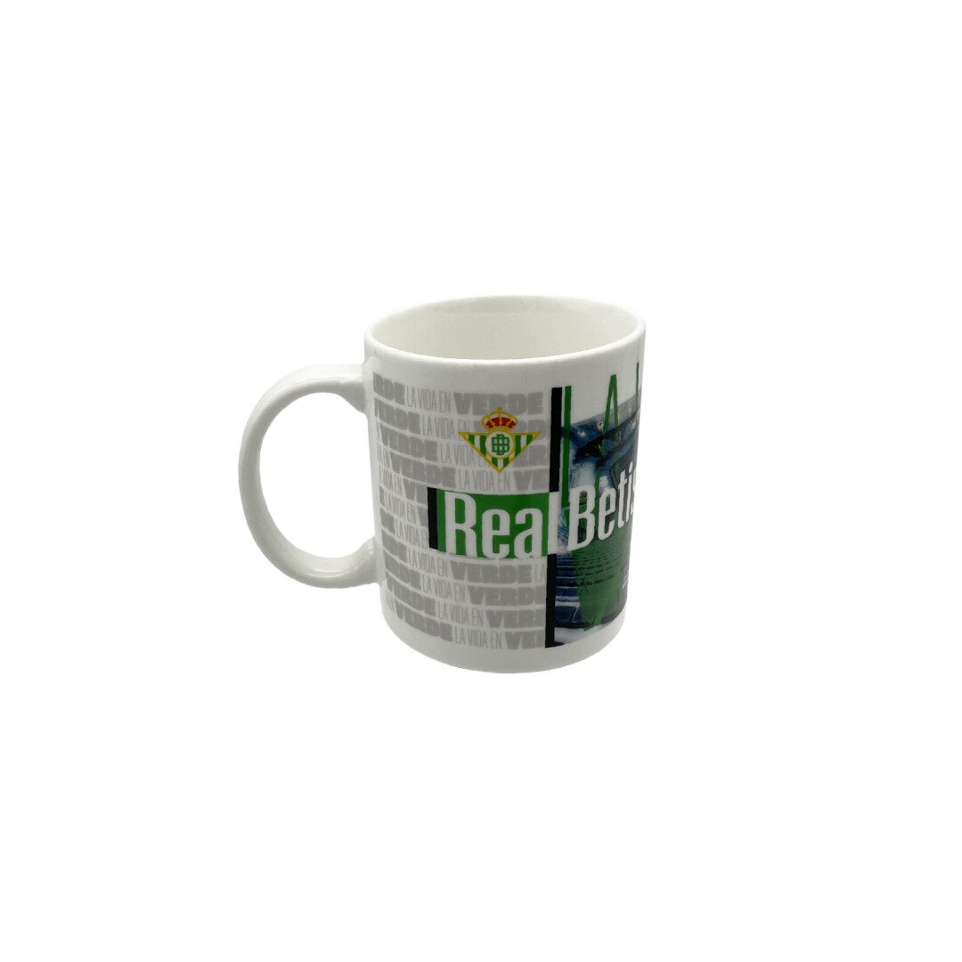 Taza cerámica Betis La Vida en Verde
