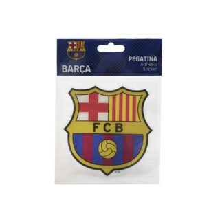 Sticker escudo FC Barcelona relieve 10x10cm