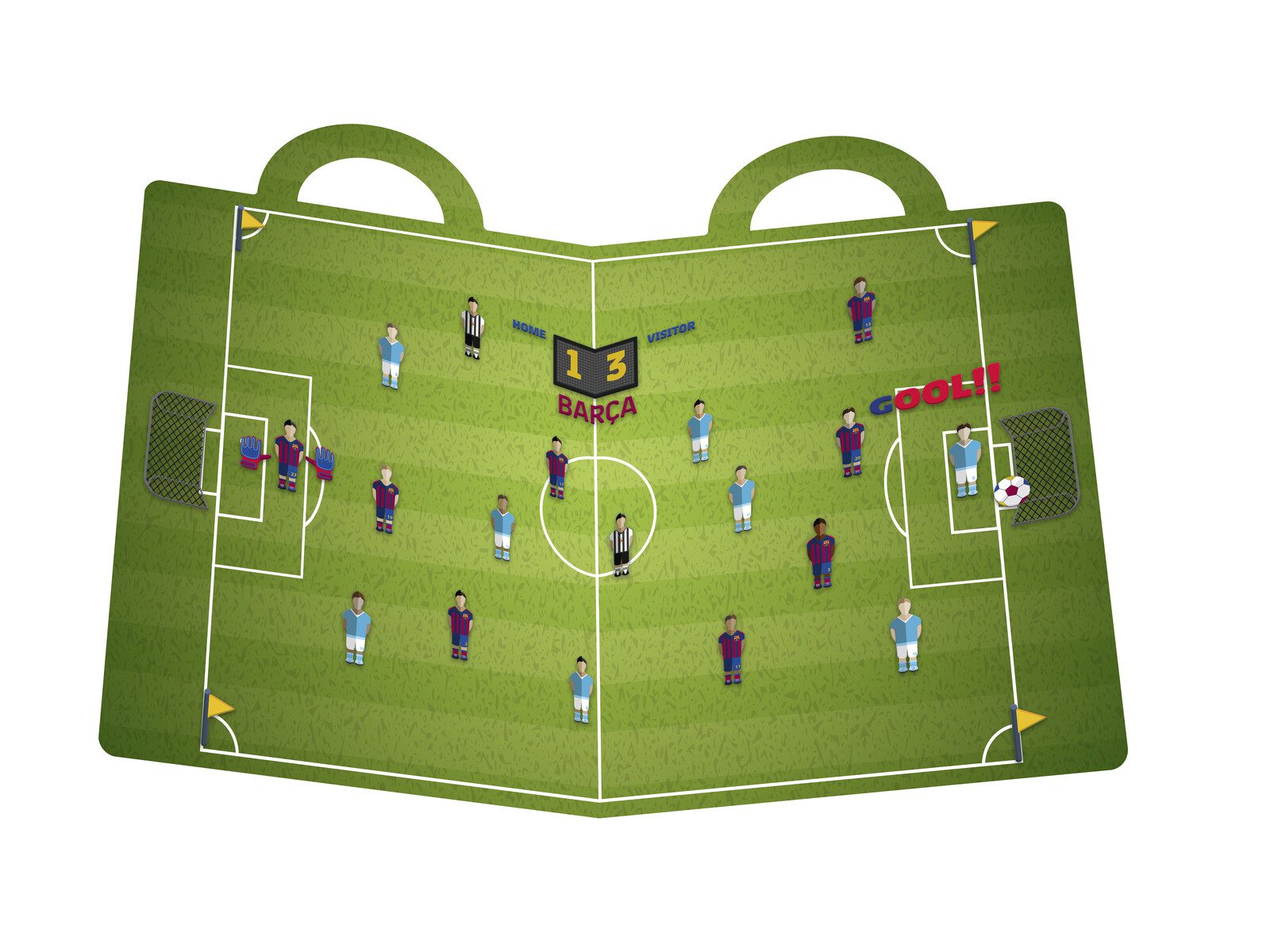 Libro pegatinas FC Barcelona estadio 3D - Imagen 4