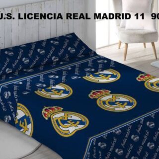 Juego sábanas Real Madrid blue 90cm