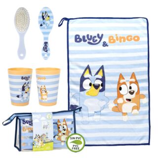 Neceser aseo viaje Bluey accesorios
