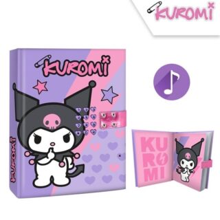 Diario secreto electrónico sonido Kuromi