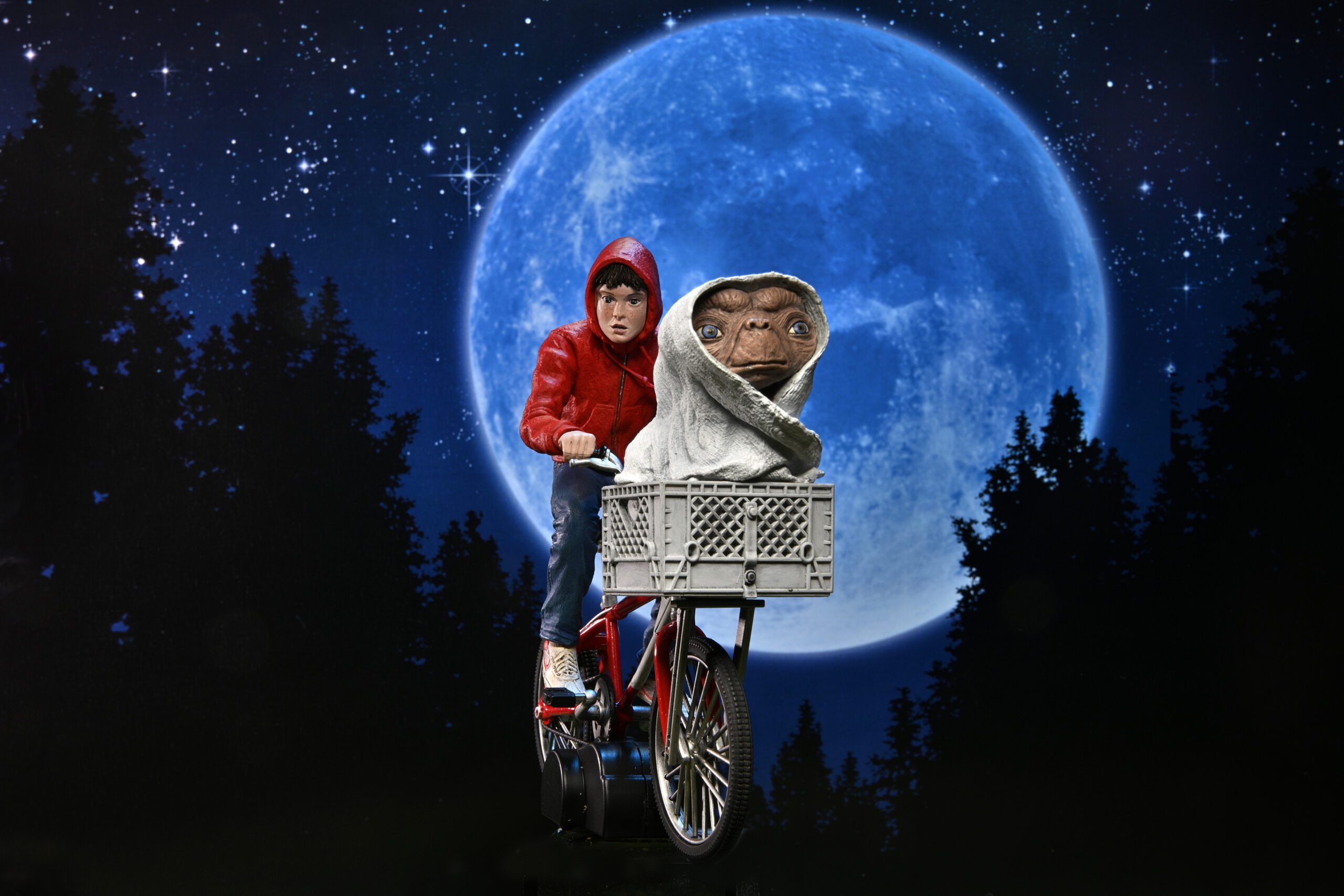 Figura Elliott y E.T. en bicicleta - Imagen 3
