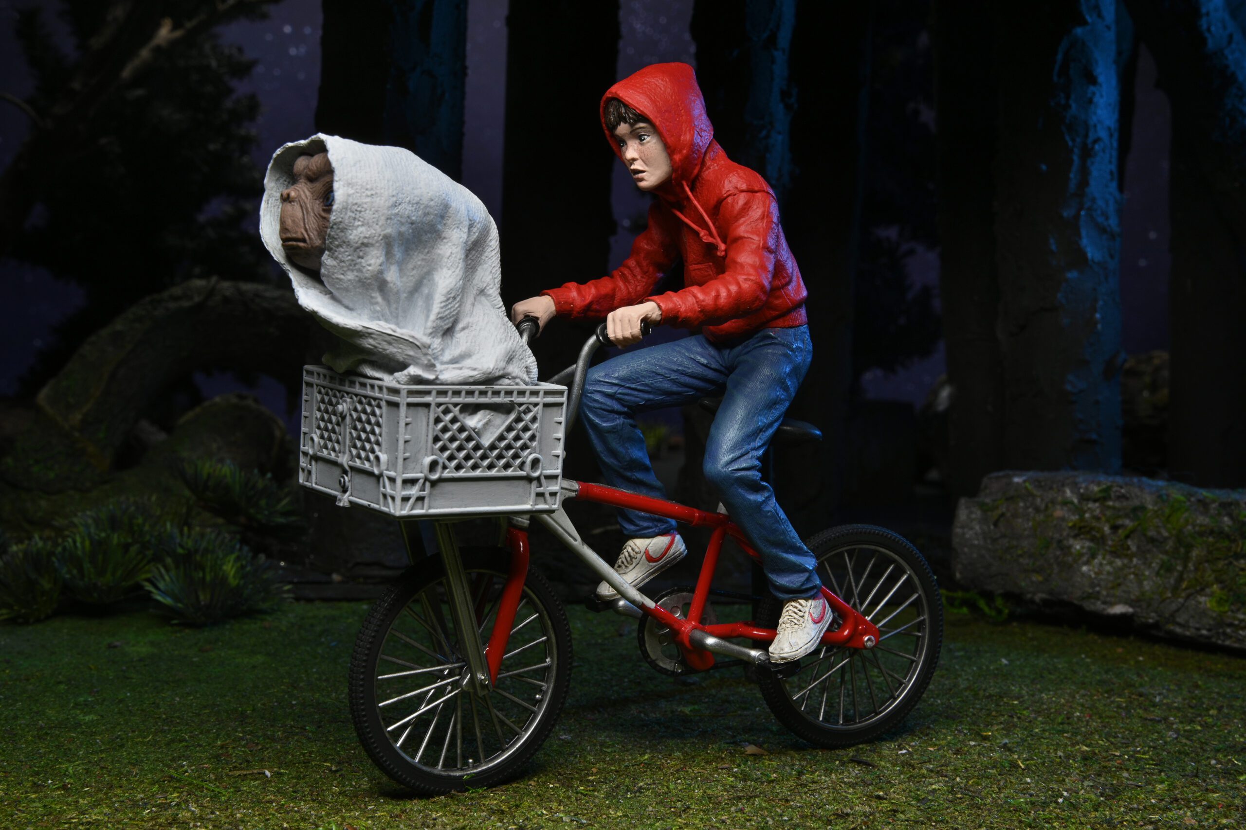 Figura Elliott y E.T. en bicicleta - Imagen 5