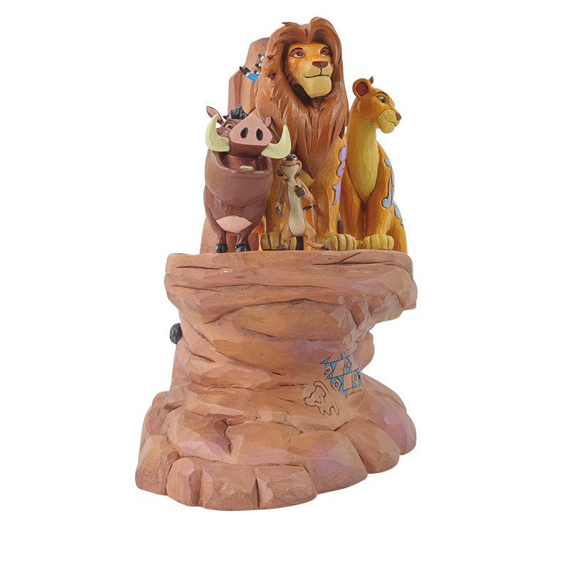 Figura del Rey León tallada en piedra - Imagen 5