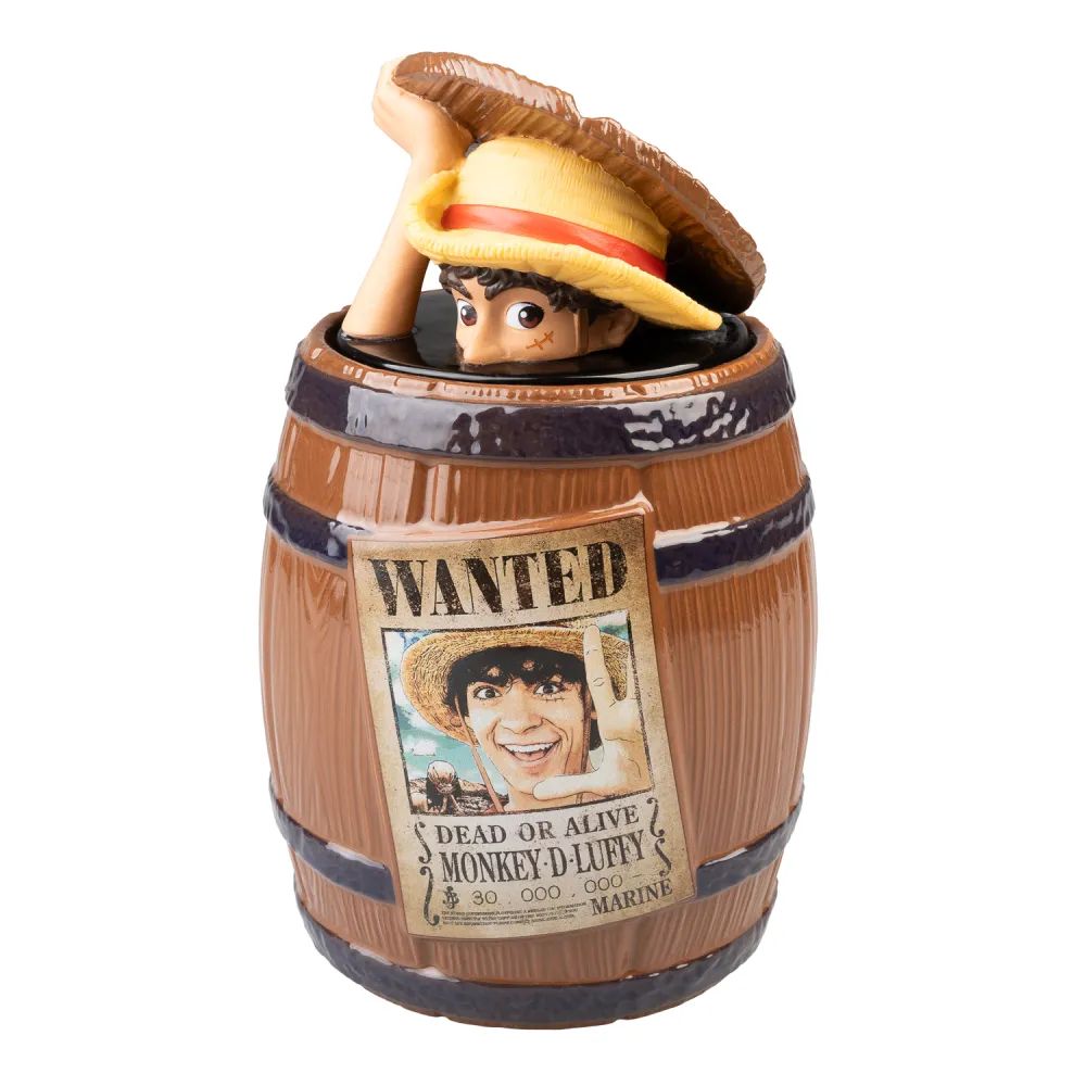 Galletero One Piece Wanted Monkey D. Luffy