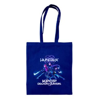Bolsa Shopping Huntrix azul K-Pop Demon Hunte