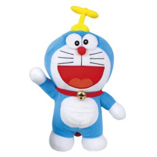 Peluche Doraemon Sonrisa o Gorro-coptero 40cm
