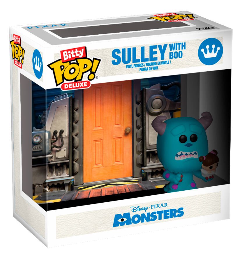 Figura Bitty Pop Deluxe Sulley With Boo Pixar - Imagen 2