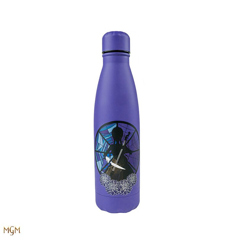 Botella metálica Miercoles cello morado 500ml