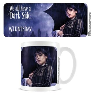 Taza desayuno Miércoles lado oscuro