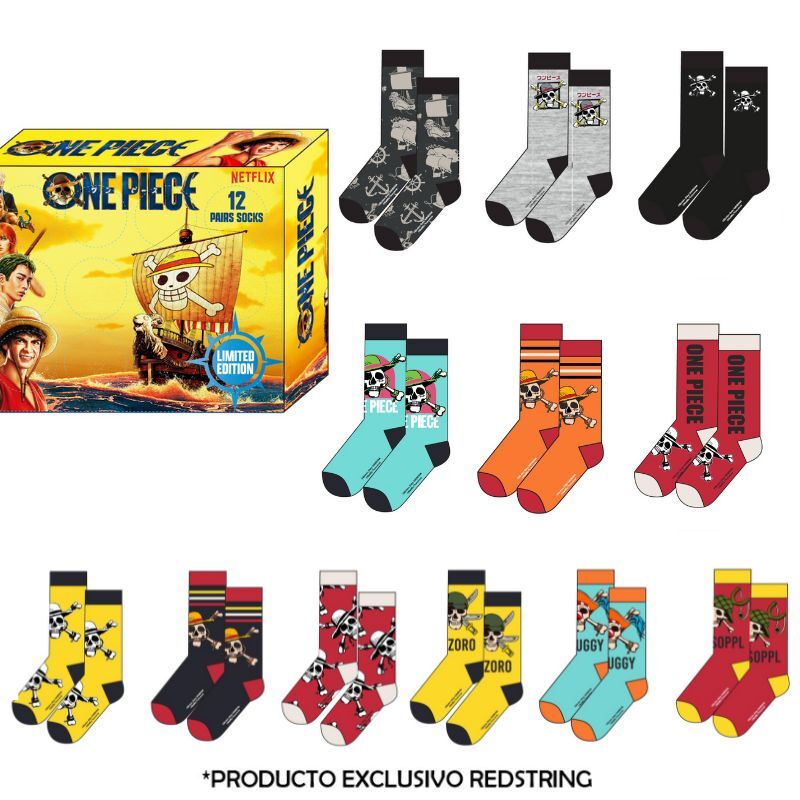 Caja 12 pares calcetines One Piece 41/46 - Imagen 4